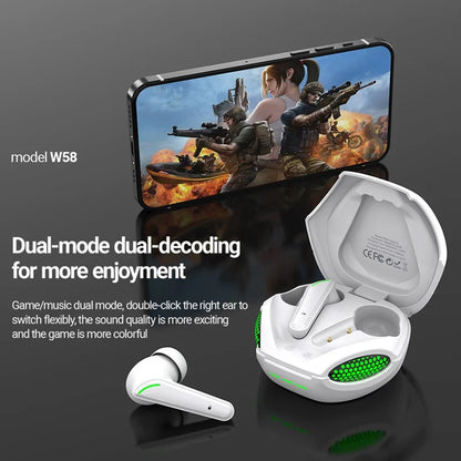 W58 TWS Wireless Gaming Headset